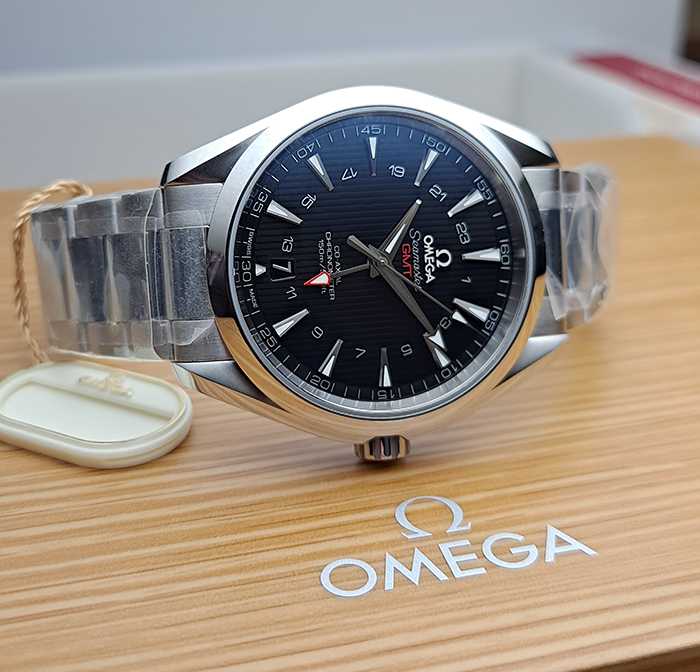 Omega Seamaster Aqua Terra 150M Co-Axial GMT Wristwatch Ref. 231.10.43.22.01.001